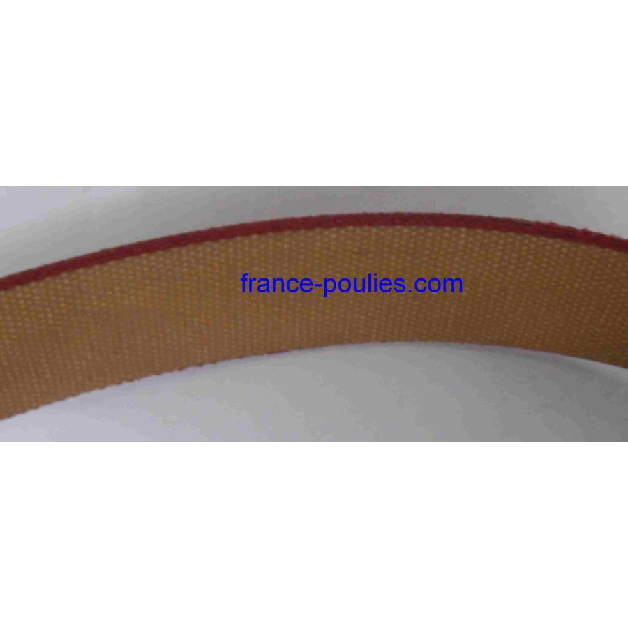 courroie plate coton caoutchouc 3 plis largeur 70 