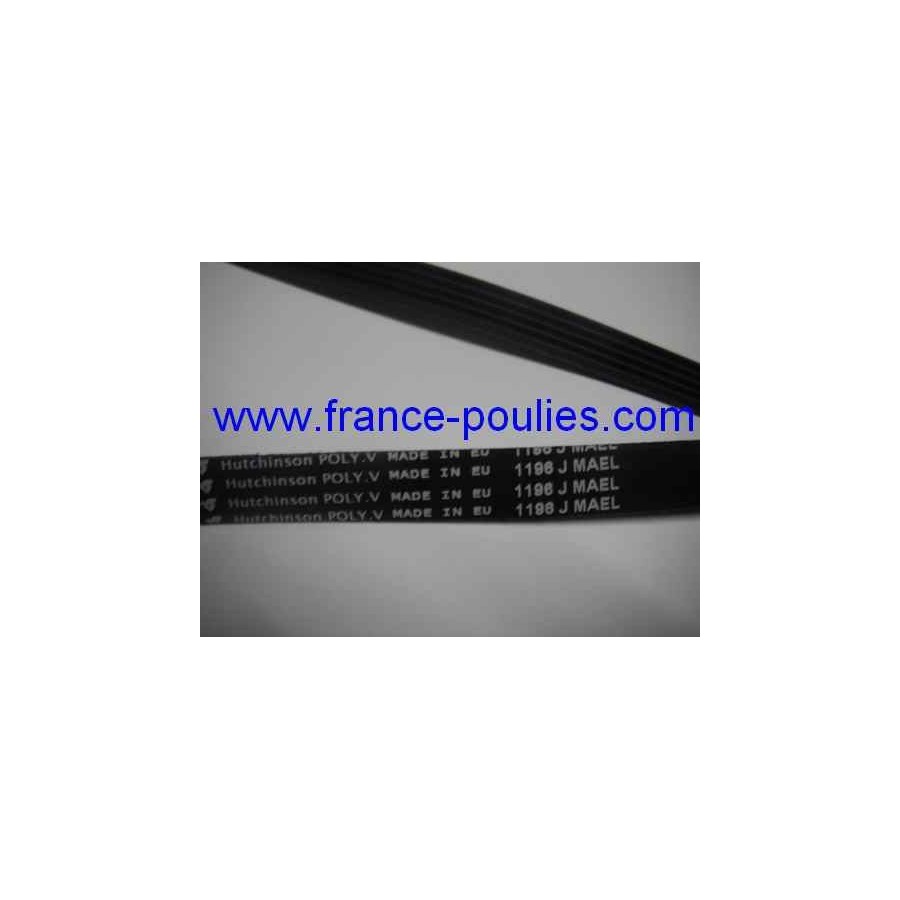 courroie poly v 1196 PJ 6 dents  MA