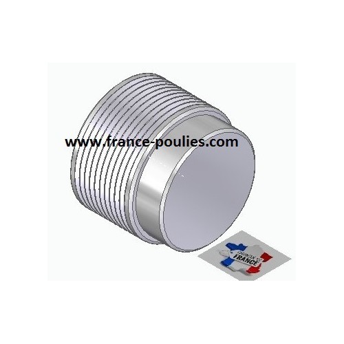 POULIE POLY-V ALU Øext40 PJ 10 DENTS