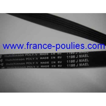 courroie poly v 1196 PJ 5 dents  MA 