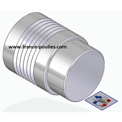 POULIE POLY-V ALU Øext 35.5 PJ 6 DENTS