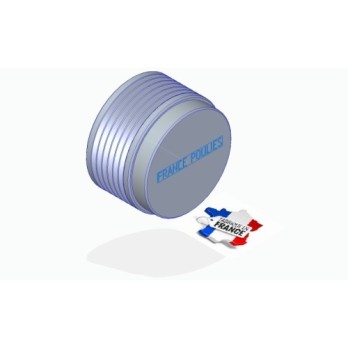 POULIE POLY-V ALU Øext 80 PL 6 DENTS