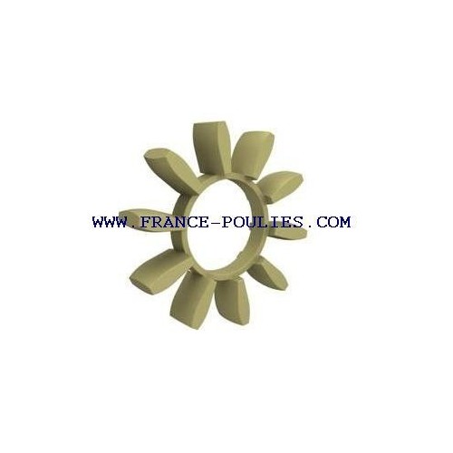 Flector élastique HADEFLEX®  taille 140 PU 92 ShA