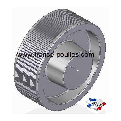 POULIE POLY-V ALU Øext 160 PJ 20 DENTS