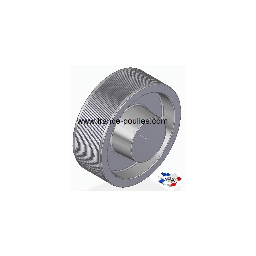 POULIE POLY-V ALU Øext 160 PJ 20 DENTS