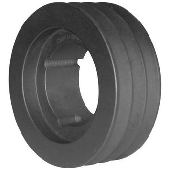 poulie fonte 3 spc Øp375 pour moyeu amovible 3535