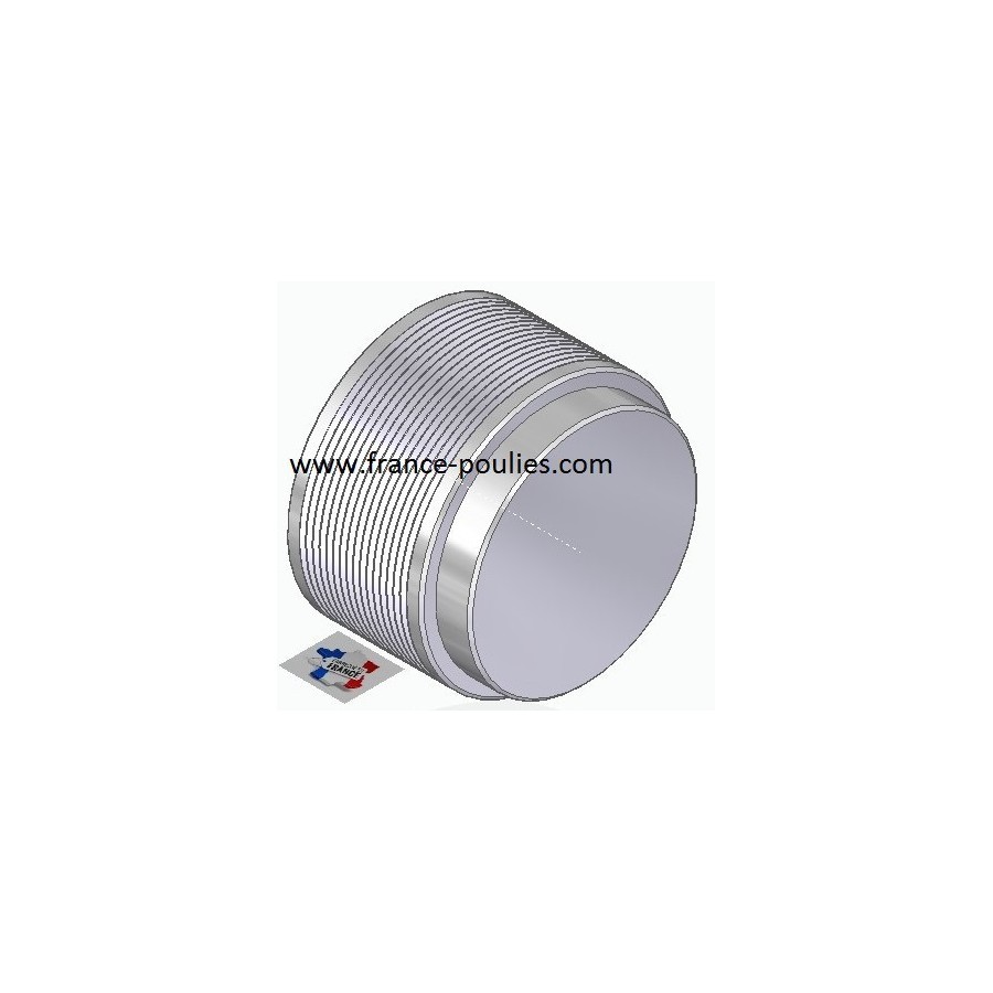 POULIE POLY-V ALU Øext 90 PJ 16 DENTS