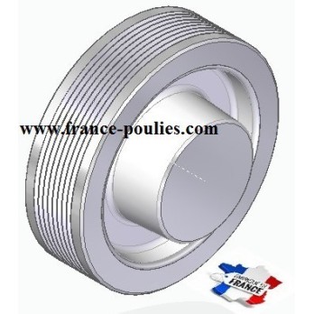 POULIE POLY-V ALU Øext 100 PJ 8 DENTS