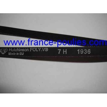 courroie poly v 1936 PH 7 dents