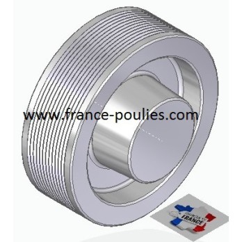 POULIE POLY-V ALU Øext 112 PJ 12 DENTS