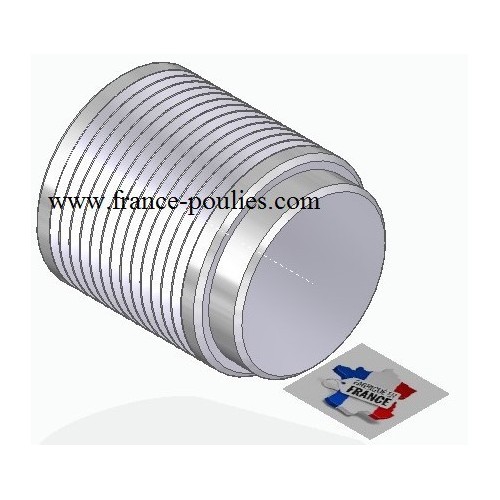 POULIE POLY-V ALU Øext40 PJ 13 DENTS