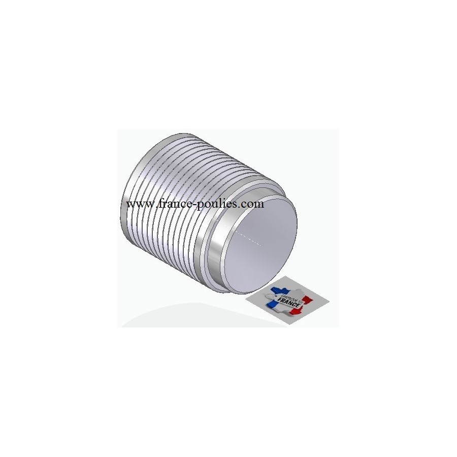 POULIE POLY-V ALU Øext40 PJ 13 DENTS