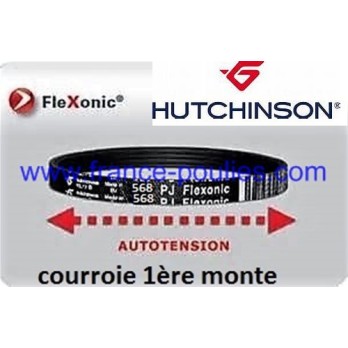 courroie 568 PJ 8 dents Flexonic