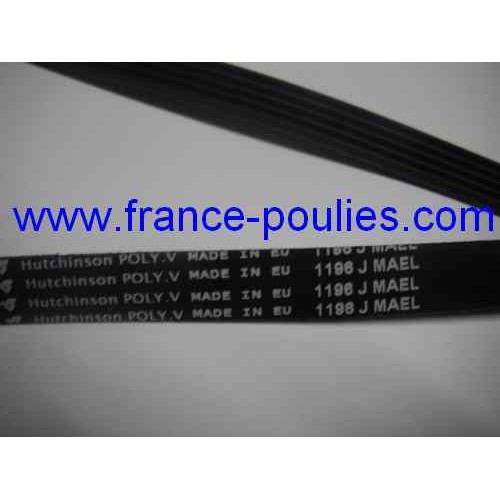 courroie poly v 1196 PJ 5 dents  MA 