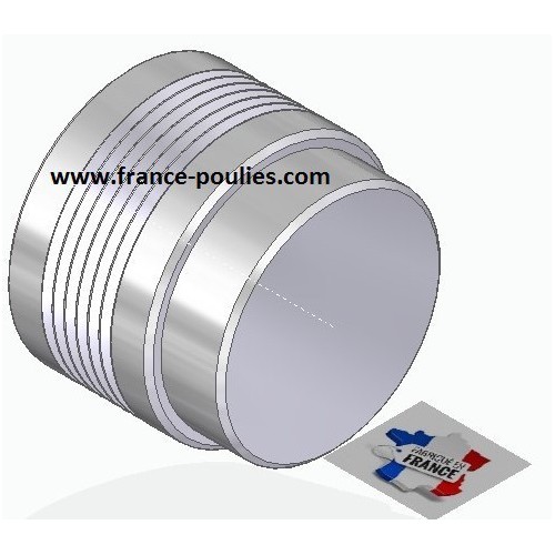 POULIE POLY-V ALU Øext40 PJ 6 DENTS