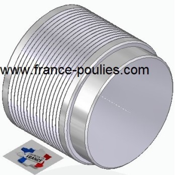 POULIE POLY-V ALU Øex71 PJ 16 DENTS
