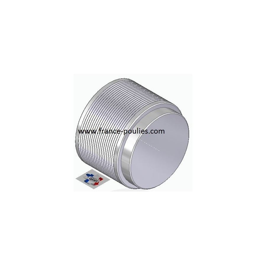 POULIE POLY-V ALU Øext 90 PJ 20 DENTS