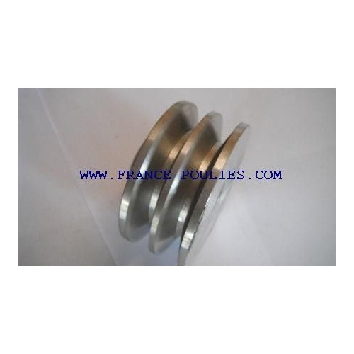 poulie alu 2 spb Øp80