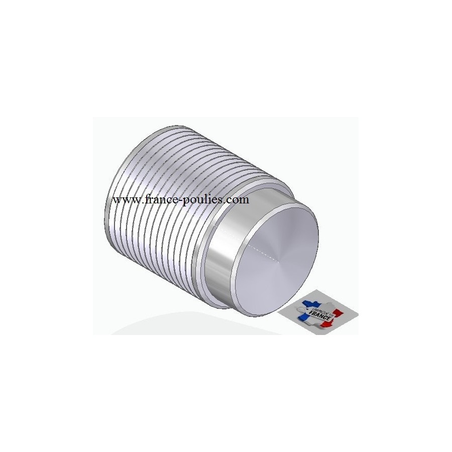 POULIE POLY-V ALU Øext40 PJ 14 DENTS