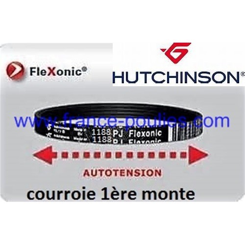 courroie poly v 1188 pj 10 dents flexonic Hutchinson