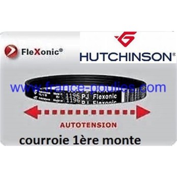 courroie poly v 1196 pj 10 dents flexonic Hutchinson