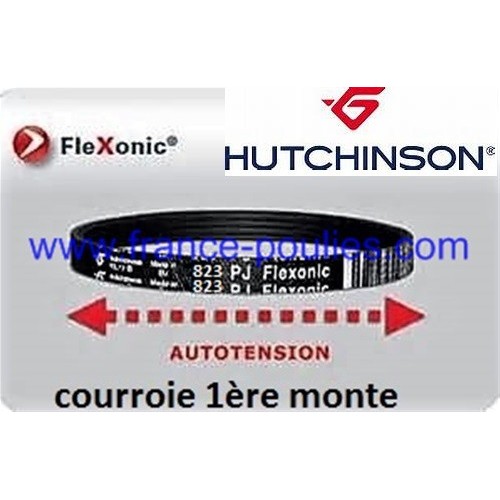 courroie poly v 823 pj 5 dents flexonic Hutchinson