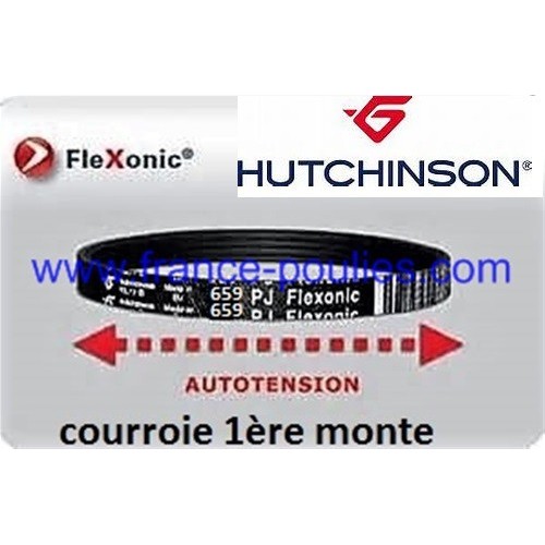 courroie poly v  659 pj 7 dents flexonic Hutchinson
