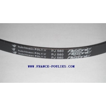 courroie pol y v 560 pj 4 dents flexonic Hutchinson