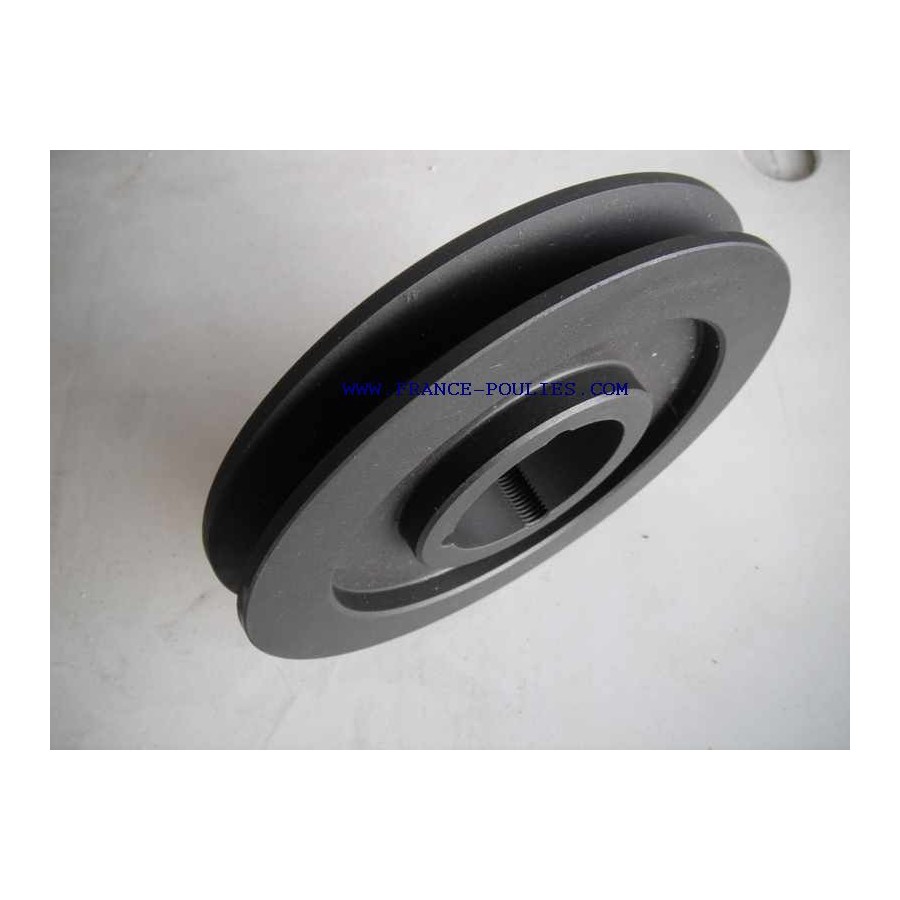 poulie fonte 1 spa Øp180 pour moyeu amovible 