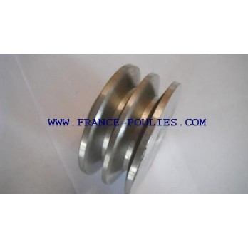 poulie alu 2 spb Øp80 