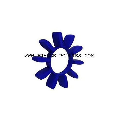 Flector élastique HADEFLEX®  taille 75 PU 98 ShA 