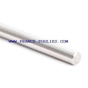 Axe en acier rectifié longueur 500mm