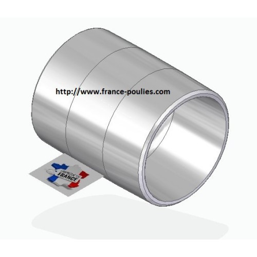 poulie plate alu 100x120