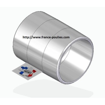 poulie plate alu 100x120