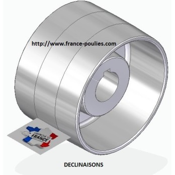 poulie plate  120x80 