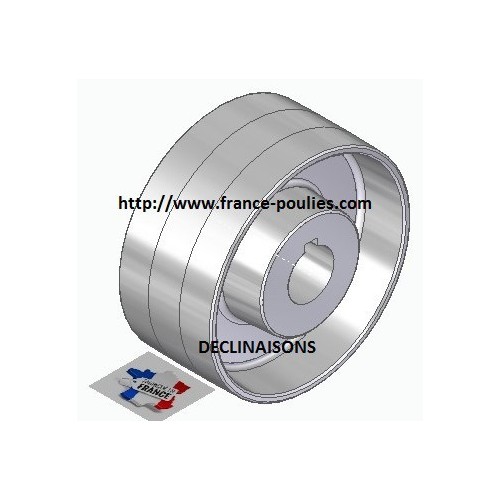 POULIE ALU 130X60 