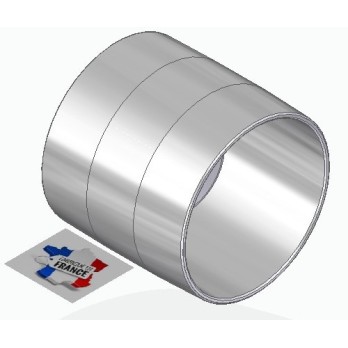 poulie plate alu 130x100