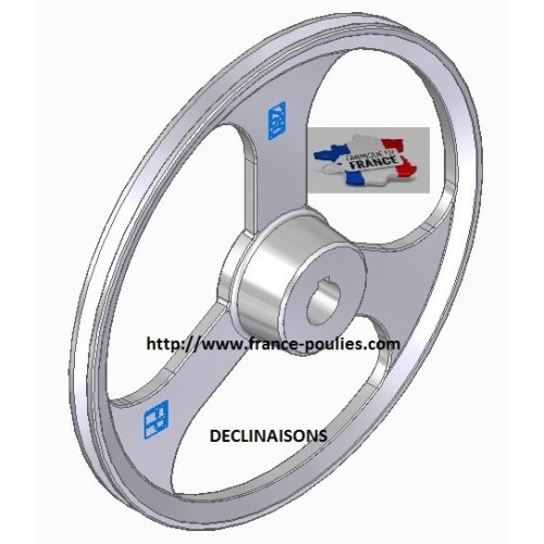 poulie alu 1 SPA 280