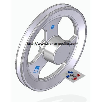 poulie alu 1 SPA 200