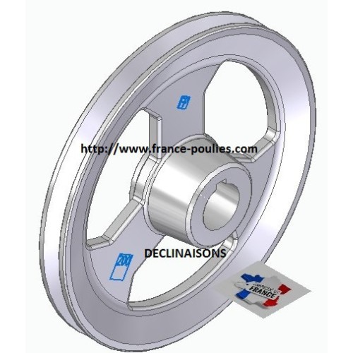 poulie alu 1 SPA 200