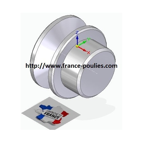 poulie alu 1 SPA 40