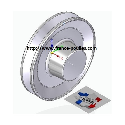 poulie alu 1 SPA 100