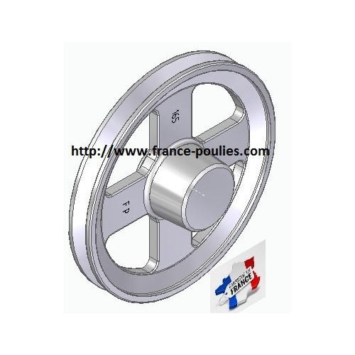 poulie alu 1SPA 165