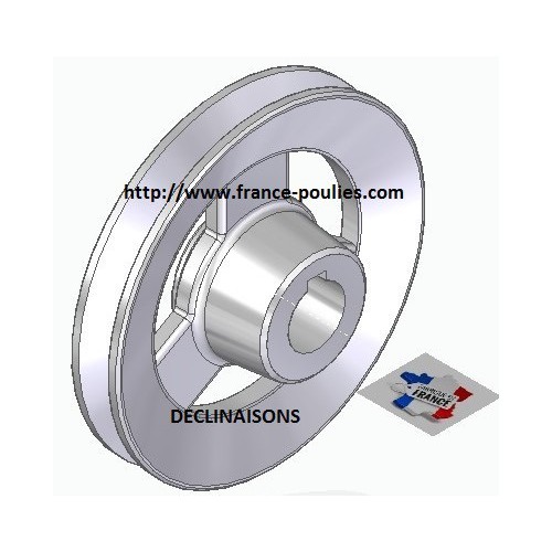 poulie alu 1 SPA 125