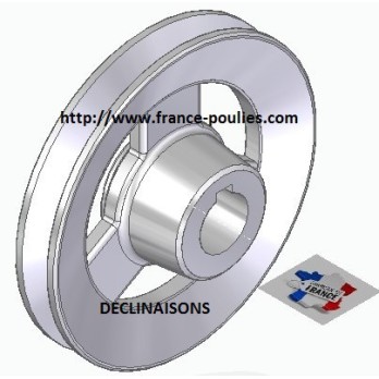 poulie alu 1 SPA 125
