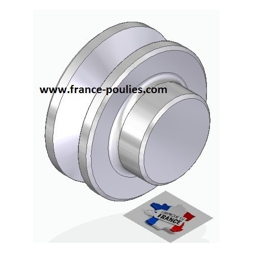 poulie alu 1 spz Øp45