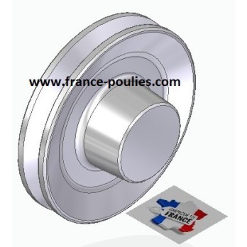 poulie alu 1 spz Øp90 