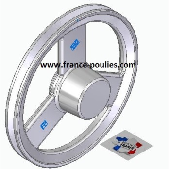 poulie alu 1 SPZ Øp 180 