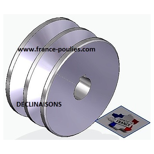 poulie alu 2 SPA 60