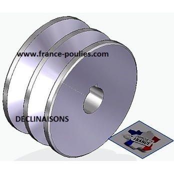 poulie alu 2 SPA 60